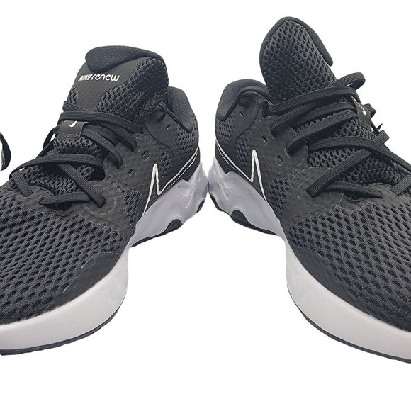 Nike Renew Ride 2 Mens Size 14 Running Shoes Black White CU3507-004 - Picture 3 of 12